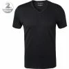 Aktion ❤️ EMPORIO ARMANI V-Shirt 2er Pack 111648/CC722/07320 T-Shirts, Baumwolle, Schwarz ⌛