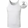 Großhandel 🔥 EMPORIO ARMANI Tank Top 2 Pack 111612/CC722/04710 Tanktops, Baumwolle, Weiß 😉
