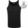 Bestes Angebot 😍 EMPORIO ARMANI Tank Top 2 Pack 111612/CC722/07320 Tanktops, Baumwolle, Schwarz 💯