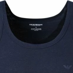 Top 10 ⭐ EMPORIO ARMANI Tank Top 2 Pack 111612/CC722/27435 Tanktops, Baumwolle, Marineblau, Marine 🥰 -Wäsche Verkaufsladen 239866 norm2