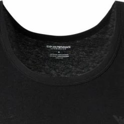 Auslauf 🛒 EMPORIO ARMANI Tank Top 2 Pack 111612/CC722/97120 Tanktops, Baumwolle, Schwarz-hellgrau, Schwarz-grau 🌟 -Wäsche Verkaufsladen 239867 norm2