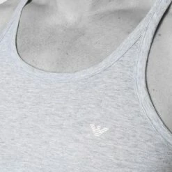 Besorgen 🧨 EMPORIO ARMANI Tank Top 2 Pack 111612/CC722/15935 Tanktops, Baumwolle, Hellgrau-navy, Marine-grau 👏 -Wäsche Verkaufsladen 239868 norm3