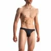 Aktion 👍 Olaf Benz RED1601 Brazilbrief 107411/8000 Slip, Baumwoll-Stretch, Schwarz, Black 🎁