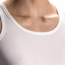 Budget 🥰 Olaf Benz RED1601 Sportshirt 107415/1000 Tanktop, Baumwoll-Stretch, Weiß, White 😀 -Wäsche Verkaufsladen 241636 norm3