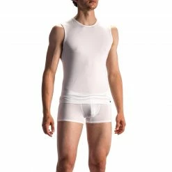 Beste Bewertungen von ❤️ Olaf Benz RED1601 Collegeshirt 107416/1000 Tanktop, Baumwoll-Stretch, Weiß, White 🔔