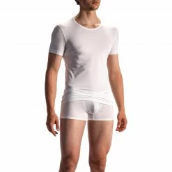 Aktion 🛒 Olaf Benz RED1601 T-Shirt 107417/1000 Baumwoll-Stretch, Weiß, White ✨