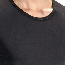 Billig 🔥 Olaf Benz RED1601 T-Shirt 107417/8000 Baumwoll-Stretch, Schwarz, Black ⭐ -Wäsche Verkaufsladen 241645 norm3