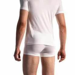 Rabatt ✔️ Olaf Benz RED1601 V-Shirt 107418/1000 T-Shirt, Baumwoll-Stretch, Weiß, White 🤩 -Wäsche Verkaufsladen 241647 norm2