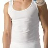 Bester Verkauf 💯 Mey CASUAL COTTON Athletic-Shirt 49000/101 Tanktop, Baumwolle, Weiß, White 😉