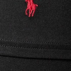 Top 10 🔔 Polo Ralph Lauren T-Shirt 2 Pack 714621944001 T-Shirts, Baumwoll-Stretch, Schwarz, Black ✨ -Wäsche Verkaufsladen 246140 norm3