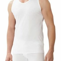 Bester Verkauf 🌟 Zimmerli Sea Island 286 Tank Top 286/1440/01 Tanktop, Baumwolle, Weiß 😉