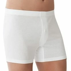 Blitzangebot 🔔 Zimmerli Sea Island 286 Boxershorts 286/1446/01 Trunk, Baumwolle mercerisiert, Weiß, White ⌛