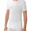 Neu 🔥 Zimmerli Pure Comfort T-Shirt 172/1461/01 Baumwoll-Stretch, Weiß, White 👍