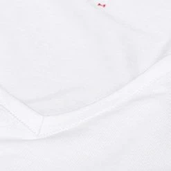 Bestpreis 👍 DEREK ROSE Micro Modal V-Shirt 8027/ALEX001WHI T-Shirt, Micromodal, Weiß 🤩 -Wäsche Verkaufsladen 251559 norm3