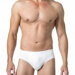 Großhandel 🧨 DEREK ROSE Pima Cotton Brief 8525/JACK001WHI Slip, Baumwoll-Stretch, Weiß 💯