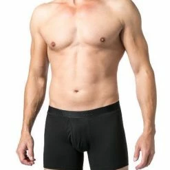 Budget 🎁 DEREK ROSE Pima Cotton Trunk 8545/JACK001BLA Baumwoll-Stretch, Schwarz 🥰