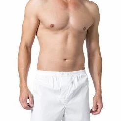 Bestes Angebot 👍 DEREK ROSE Classic Boxer Shorts 6000/SAVO001WHI Boxershorts, Baumwolle, Weiß 😉