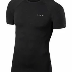 Budget 👏 Falke Men Ergonomic Sport T-Shirt 39613/3000 Tight Fit, Mikrofaser, Schwarz, Black ✨