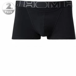 Top 10 🥰 HOM Boxerlines Boxer Brief 2er Pack 400405/V001 Trunks, Baumwoll-Stretch, Schwarz, Black ⭐