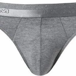 Besorgen 🌟 HOM Classic Mini Briefs 400204/00ZU Slip, Baumwolle, Grau meliert, Grey 🛒