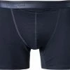 Aktion 🔥 HOM HO1 Long Boxer Brief 359519/00RA Trunk mit Eingriff, Baumwolle, Nachtblau, Navy 😉