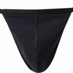Brandneu ⭐ HOM Plumes G-String 359931/0004 Stringtanga, Mikrofaser-Stretch, Schwarz, Black 😀
