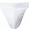 Rabatt ⌛ HOM Classic Tanga Briefs 400413/0003 Baumwolle, Weiß, White 🔥