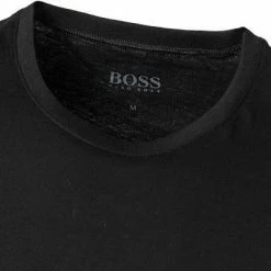 Top 10 😀 BOSS 👕 Shirt 2er Pack 50325/001 T-Shirts, Relaxed Fit, Baumwolle, Schwarz, Black ✨ -Wäsche Verkaufsladen 257127 norm2