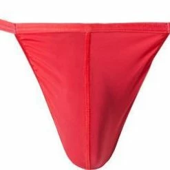 Blitzangebot 🌟 HOM Plumes G-String 359931/4063 Stringtanga, Mikrofaser-Stretch, Feuerrot, Red 🔥