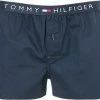 Am billigsten 🔔 Tommy Hilfiger Woven Boxer 1U87905489/416 Boxershorts, Baumwolle, Navy ✨