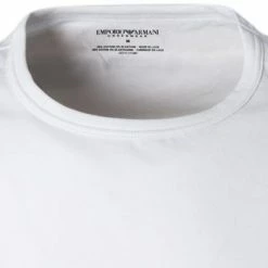 Besorgen ✨ EMPORIO ARMANI Crew Neck 2 Pack 111267/CC717/10410 T-Shirts, Baumwolle, Weiß-navy ✨ -Wäsche Verkaufsladen 262742 norm3