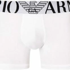 Blitzangebot 😍 EMPORIO ARMANI Boxer 110818/CC716/00010 Trunk, Baumwoll-Stretch, Weiß 🎉