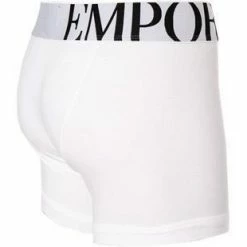 Blitzangebot 😍 EMPORIO ARMANI Boxer 110818/CC716/00010 Trunk, Baumwoll-Stretch, Weiß 🎉 -Wäsche Verkaufsladen 266928 norm3