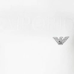 Besorgen ⭐ EMPORIO ARMANI Crew Neck 111035/CC716/00010 T-Shirt, Baumwolle, Weiß 😀 -Wäsche Verkaufsladen 266930 norm4