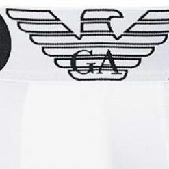 Großhandel ✔️ EMPORIO ARMANI Trunk 111389/CC716/00010 Baumwoll-Stretch, Weiß 😀 -Wäsche Verkaufsladen 266933 norm2