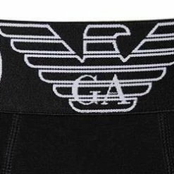 Bestpreis 🛒 EMPORIO ARMANI Trunk 111389/CC716/00020 Baumwoll-Stretch, Schwarz 👏 -Wäsche Verkaufsladen 266934 norm2