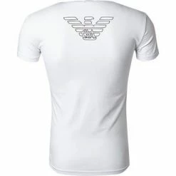 Schlussverkauf ✨ EMPORIO ARMANI Crew Neck 111035/CC735/00010 T-Shirt, Baumwolle, Weiß 😀 -Wäsche Verkaufsladen 266953 norm3