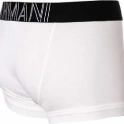 Top 10 ✔️ EMPORIO ARMANI Trunk 111866/CC735/00010 Baumwoll-Stretch, Weiß 😉 -Wäsche Verkaufsladen 266955 norm3
