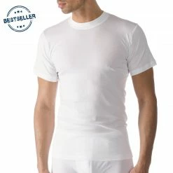 Bestpreis 🛒 Mey CASUAL COTTON Olympia-Shirt 49003/101 T-Shirt, Pima Baumwoll-Stretch, Weiß, White ✨