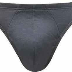 Bester Verkauf ❤️ HOM Premium Cotton Micro Brief 359699/00ZU Slip, Mercerisierte Baumwolle, Grau 🎁