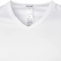 Bester Verkauf 😍 HOM Classic V-Shirt 400206/0003 T-Shirt, Baumwolle, Weiß, White 🥰 -Wäsche Verkaufsladen 268288 norm2