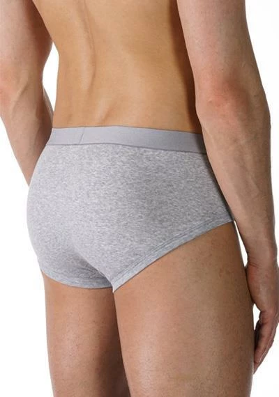 Blitzangebot 😉 Mey CASUAL COTTON Men-Slip 49112/620 Baumwolle, Grau meliert, Light grey melange ⌛ 2 Blitzangebot 😉 Mey CASUAL COTTON Men-Slip 49112/620 Baumwolle, Grau meliert, Light grey melange ⌛ – Bild 2