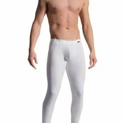 Besorgen 🔔 Olaf Benz RED1601 Leggings 107420/1000 Lange Unterhose, Baumwoll-Stretch, Weiß, White 🌟