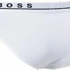 Bestes Angebot 😉 BOSS Brief 3er Pack 50325402/100 Slips, Baumwolle, Weiß, White 🔔 -Wäsche Verkaufsladen 273049 norm2