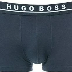 Schlussverkauf 🌟 BOSS Trunk 3er Pack 50325403/487 Trunks, Baumwolle, Navy-azur-anthrazit, Open blue 🧨 -Wäsche Verkaufsladen 273056 norm3