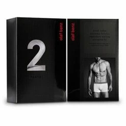 Bester Verkauf ⌛ Olaf Benz RED1010 Boxerpants 2er Pack 101023/1000 Trunks, Baumwolle, Weiß, White 🎉 -Wäsche Verkaufsladen 273673 norm4