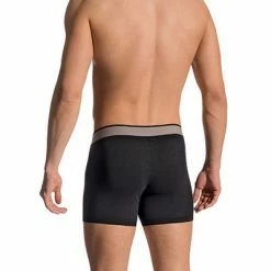 Schlussverkauf 🌟 Olaf Benz RED1010 Boxerpants 2er Pack 101023/8000 Trunks, Baumwoll-Stretch, Schwarz, Black 🔥 -Wäsche Verkaufsladen 273674 norm2