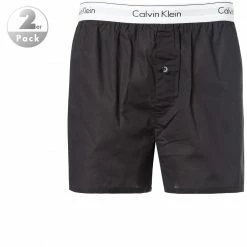 Besorgen 🛒 Calvin Klein Underwear Calvin Klein MODERN COTTON 2er Pack NB1396A/001 Boxershorts, Baumwolle, Schwarz, Black ✨