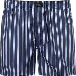 Budget 🧨 Novila Shorts 8147/055/104 Boxershorts, Baumwolle, Marine-weiß gestreift, Marine 👏