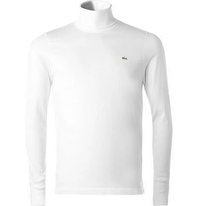 Neu 🔔 LACOSTE Rollkragenshirt UH6928/001 Regular Fit, Baumwolle, Weiß, Blanc 🎁 1 Neu 🔔 LACOSTE Rollkragenshirt UH6928/001 Regular Fit, Baumwolle, Weiß, Blanc 🎁